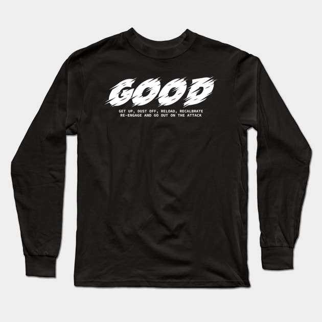 GOOD Motivational Jocko Navy Seals Long Sleeve T-Shirt by danieldamssm